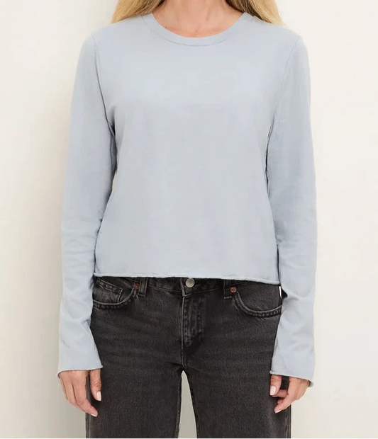 Michael Stars Aiko Crew Neck Rolled Edge Tee