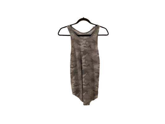 vintage shirttail ruffle racer tank CW8934