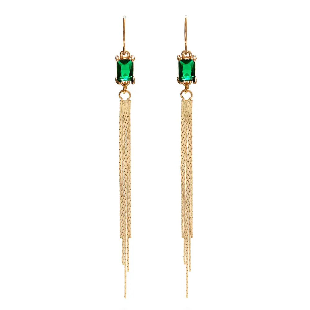 Amano Studio Emerald Duster Earrings