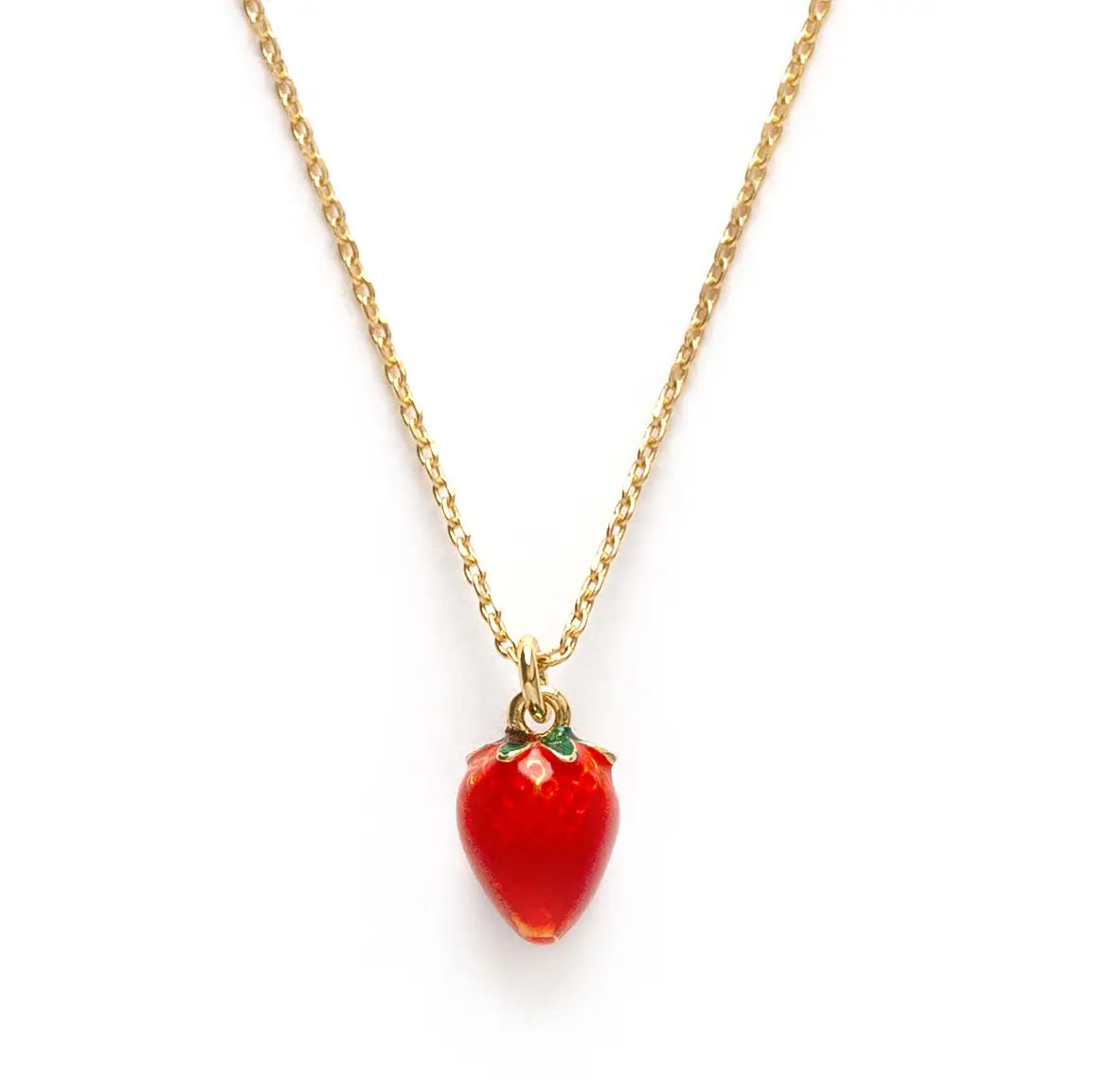 Amano Summer Strawberry Necklace