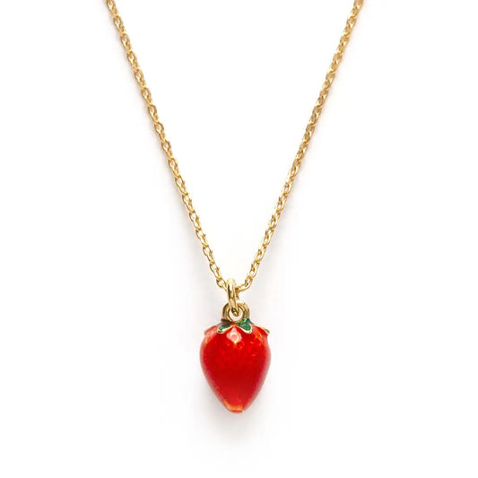 Amano Summer Strawberry Necklace