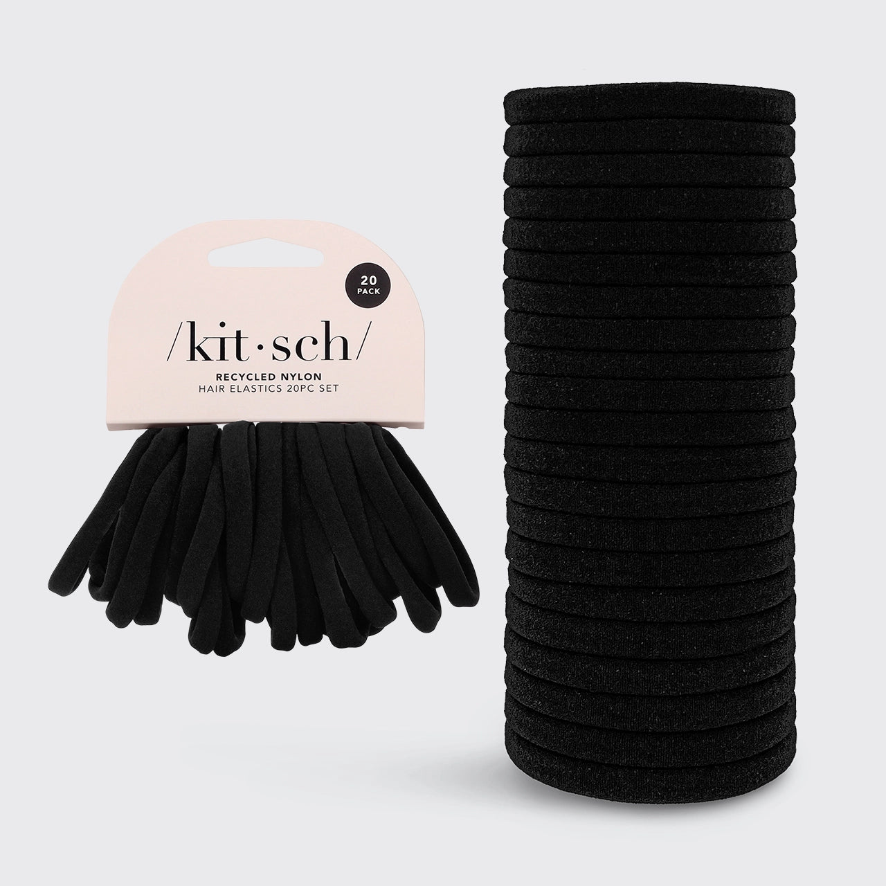 Kitsch Eco-Friendly Nylon Elastics 20pc Set