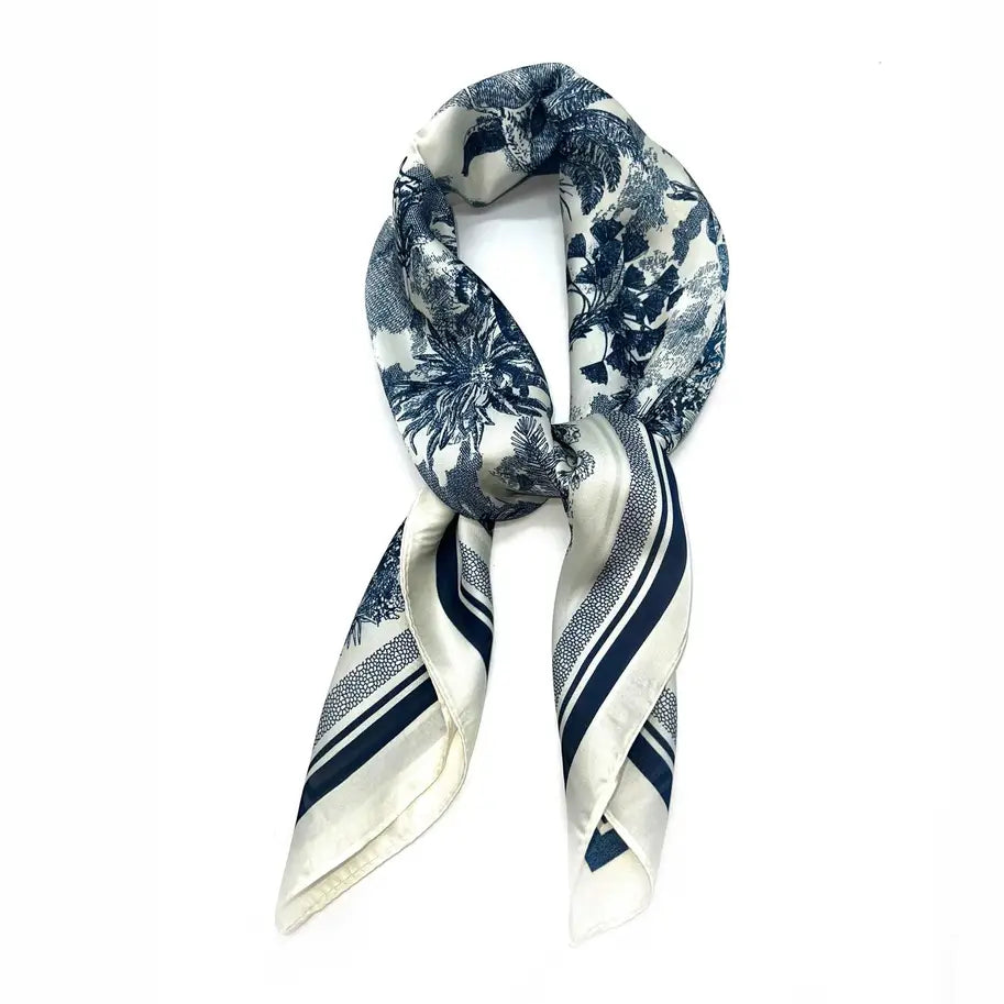 Lineta Toile Bird Scarf