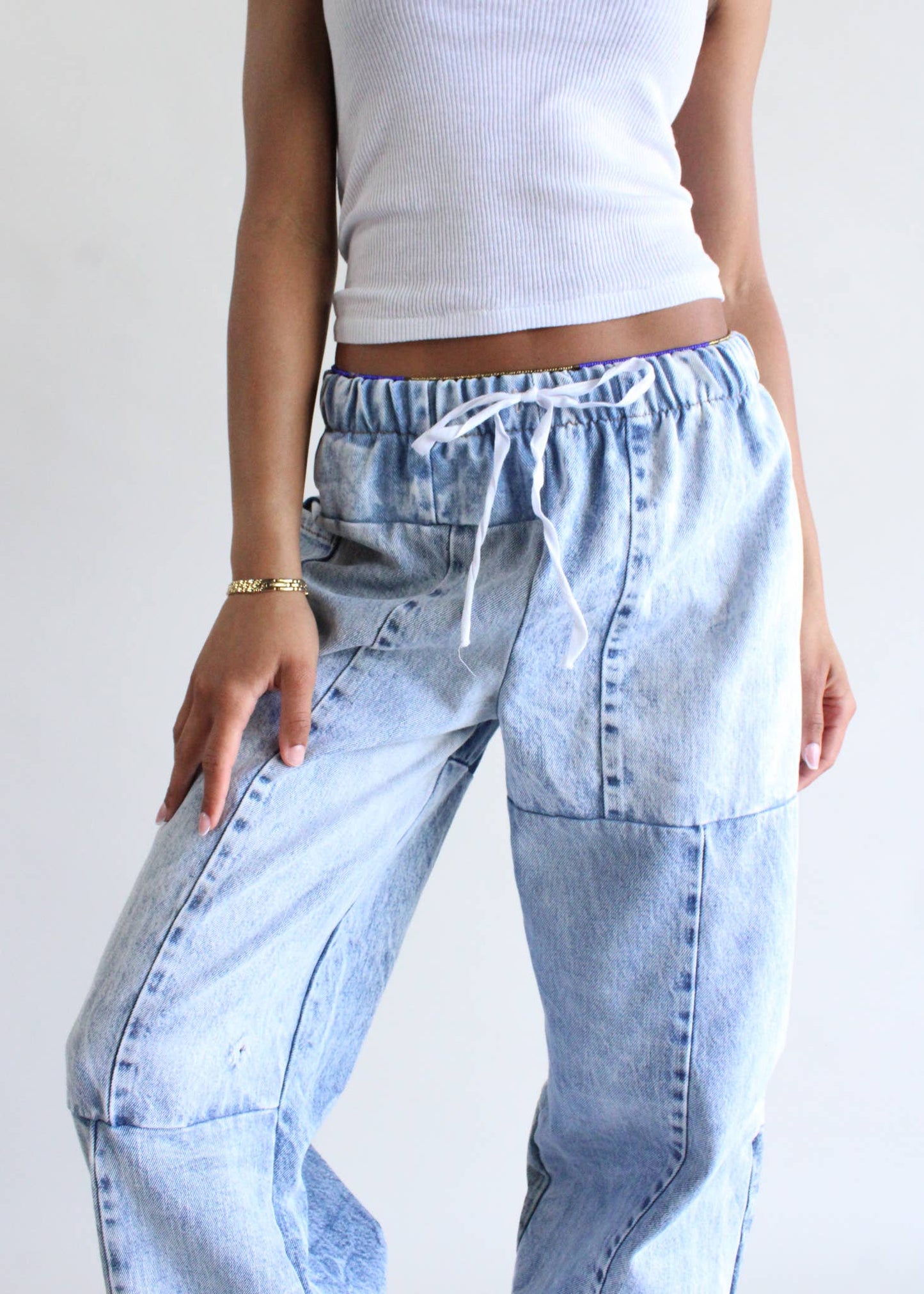 American Recycled Clothing Denim Eco Pants