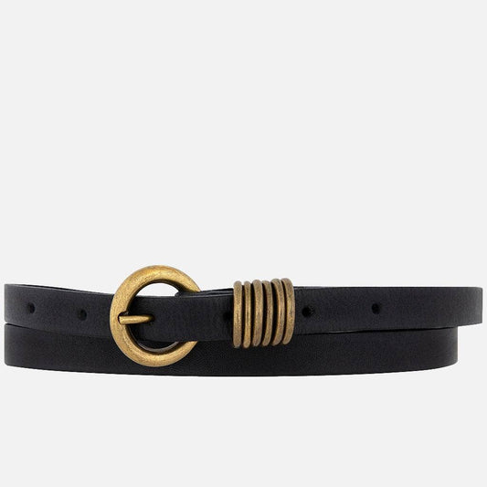 Alie | Skinny Leather Belt for Women - Belts for Dresses