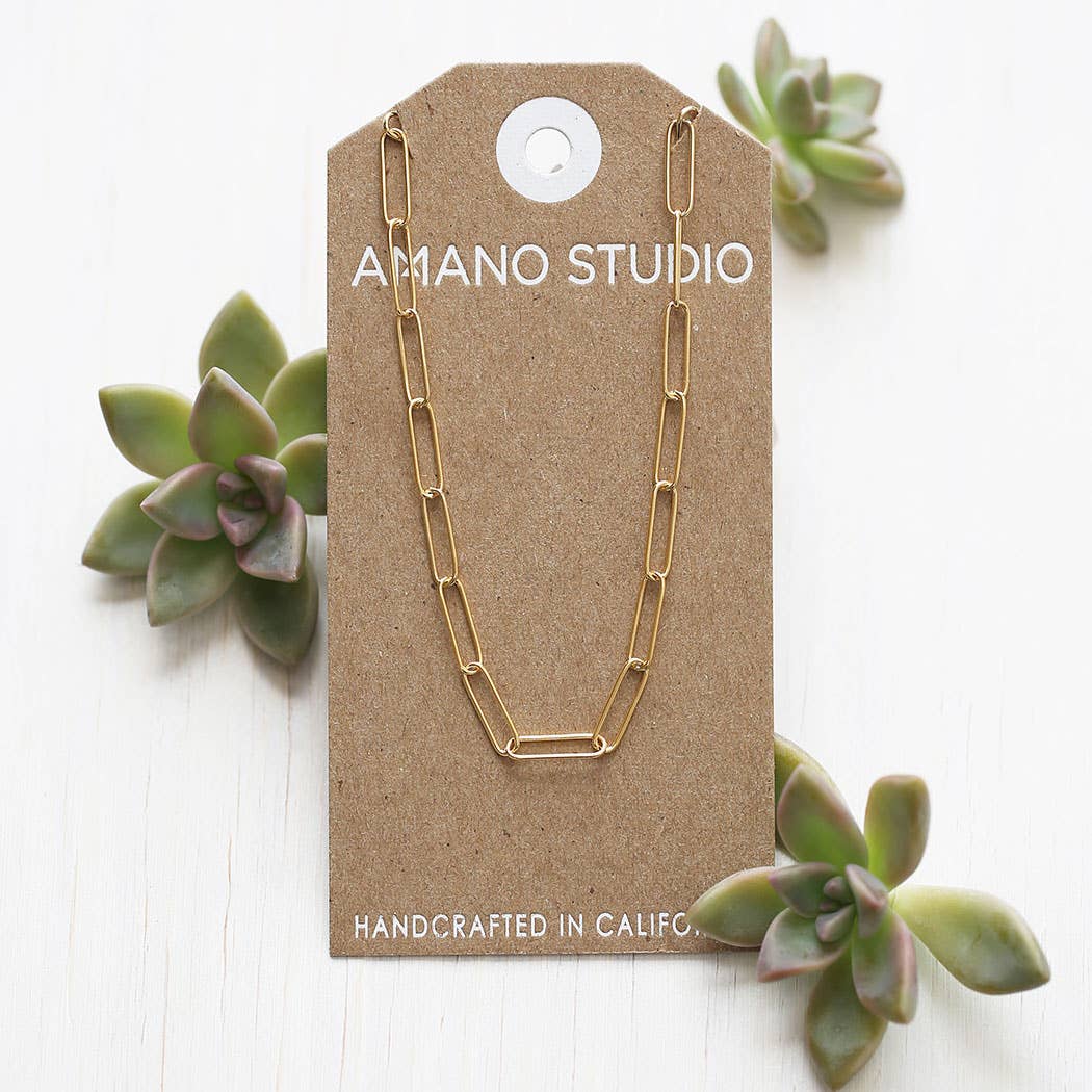 Amano Paperclip Chain 20" 62PC