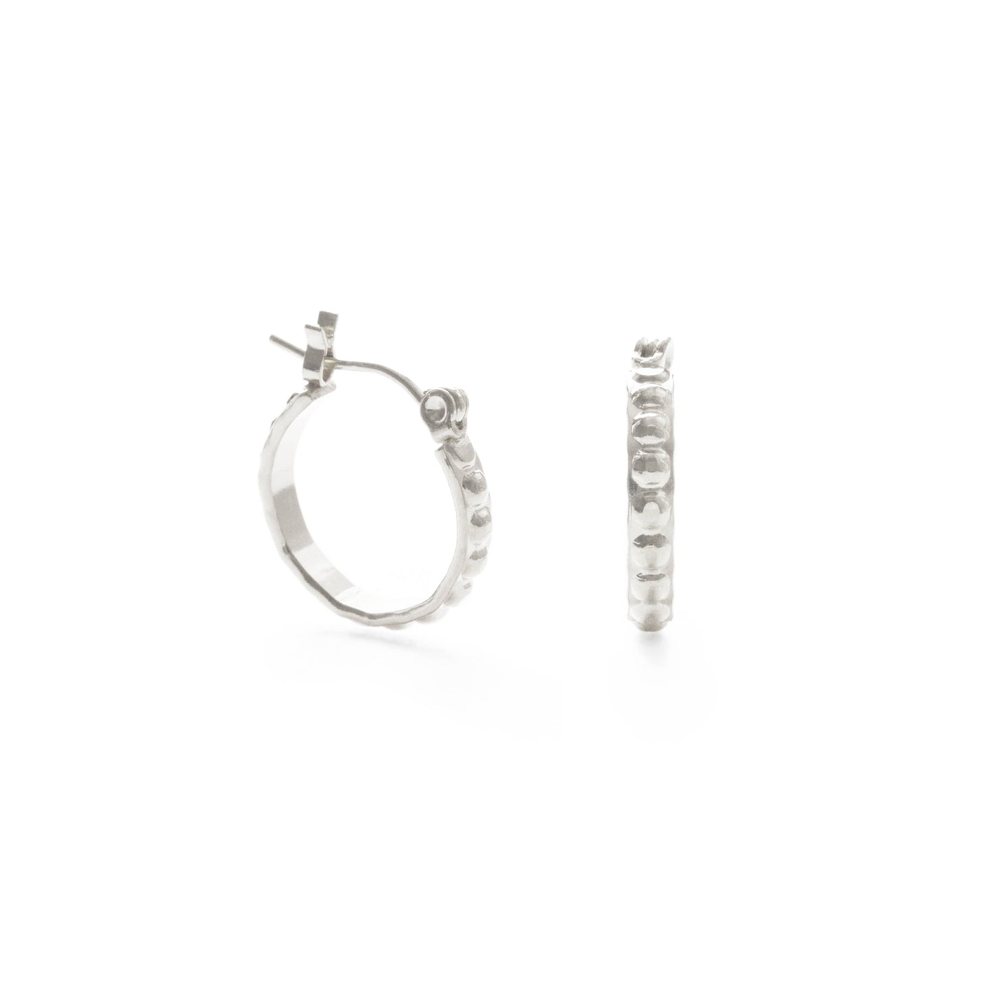 Amano Beaded Hoops -1.25" 23BH