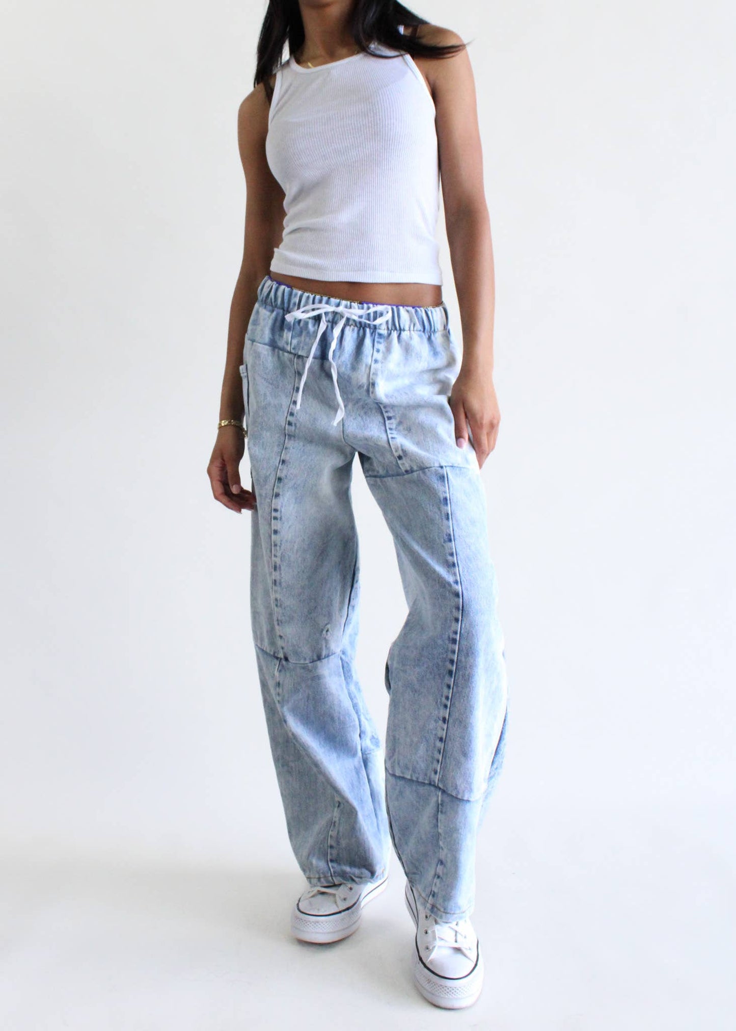 American Recycled Clothing Denim Eco Pants