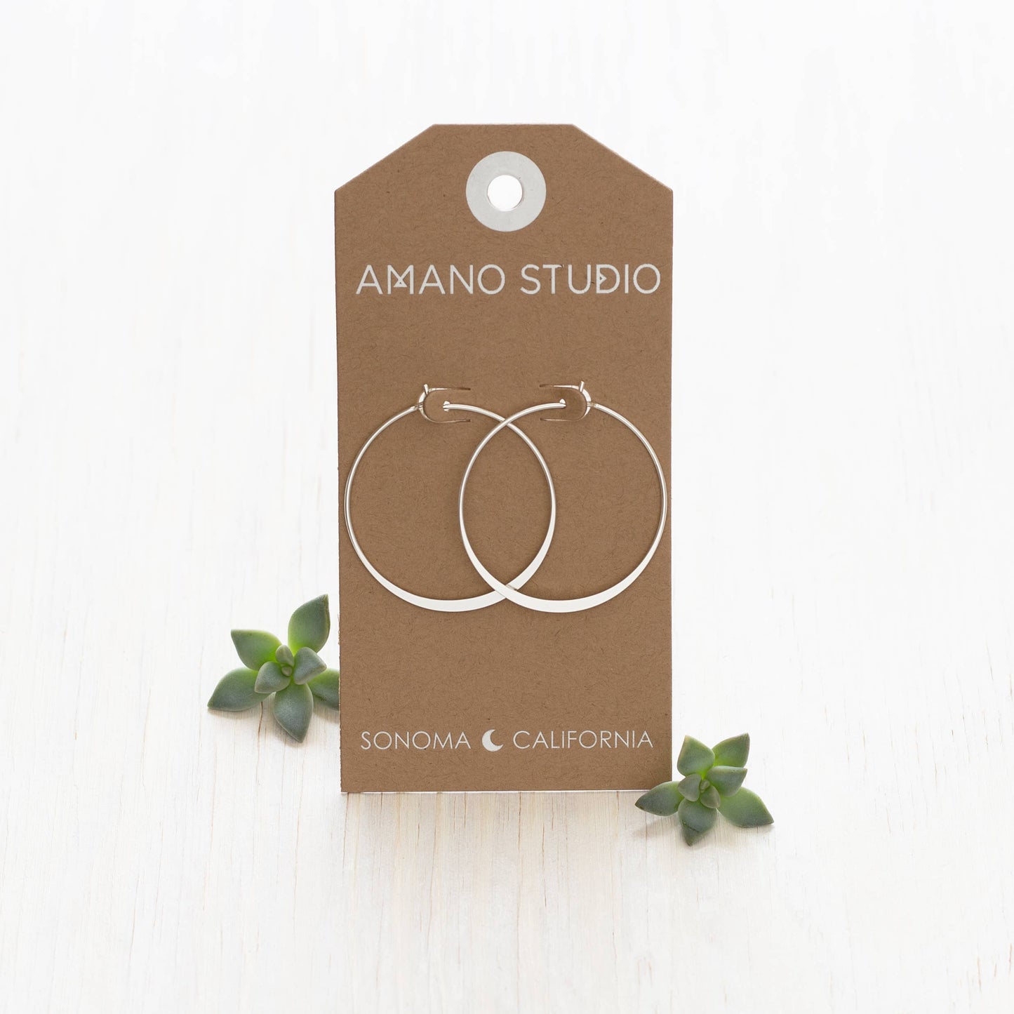 Amano 1.5" Classic Hoops 21RH15