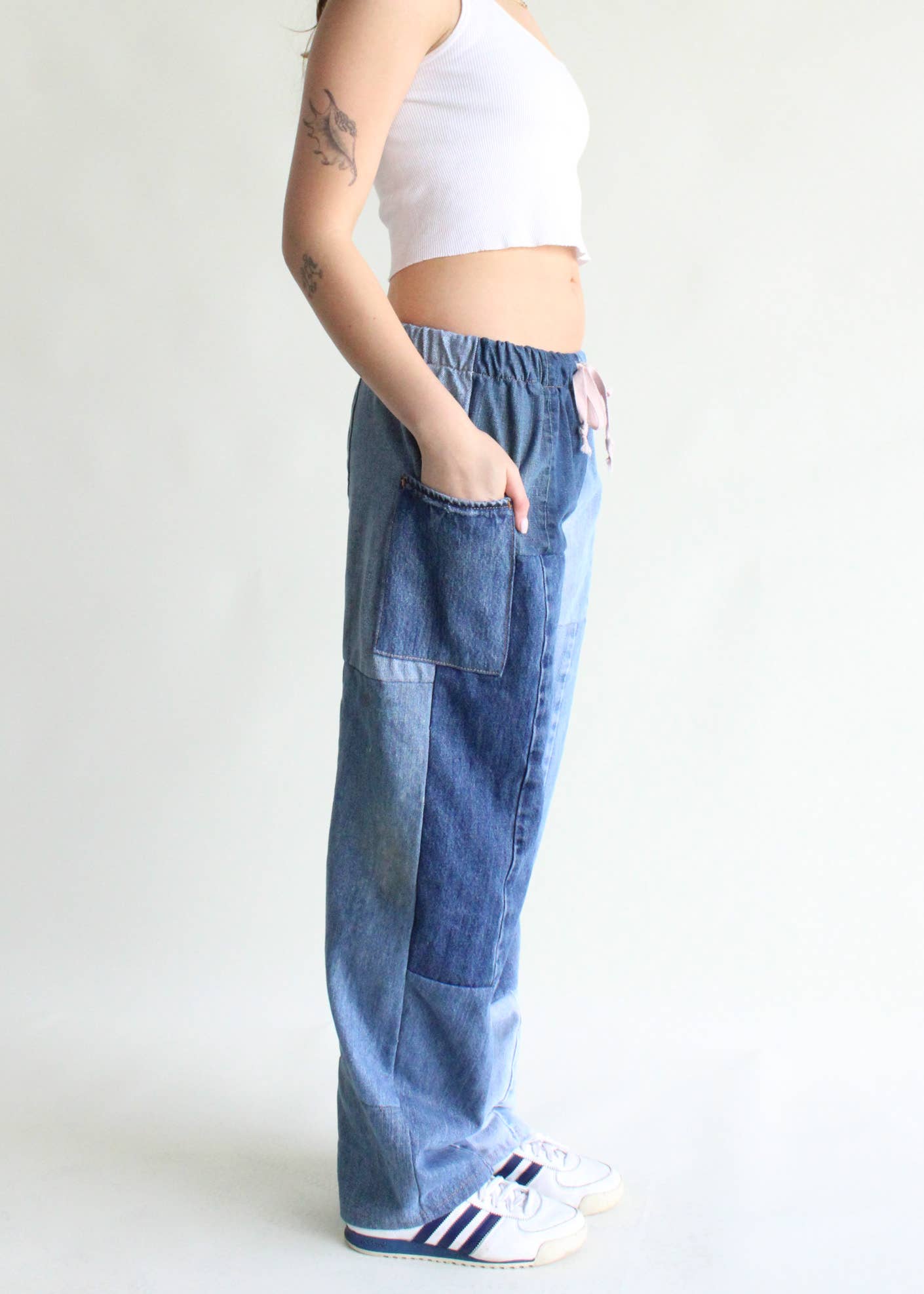 American Recycled Clothing Denim Eco Pants