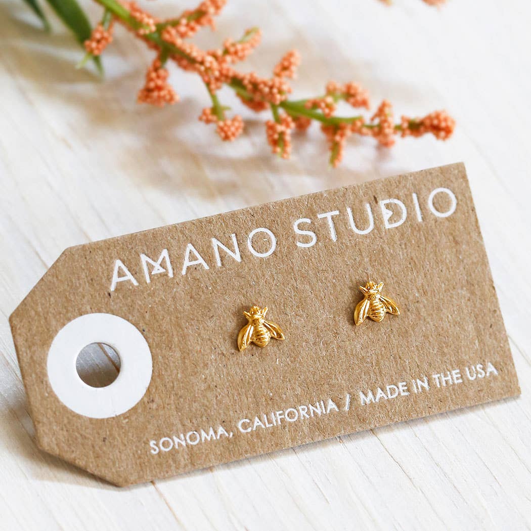 Amano Honey Bee Studs 17BEE