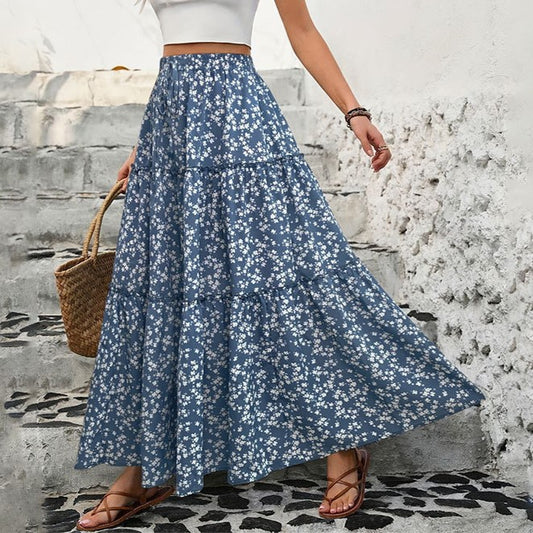 Rosa Floral Maxi Skirt
