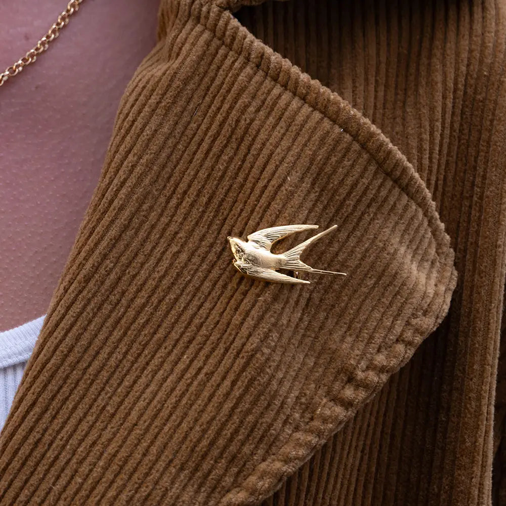 Amano Swallow Brooch