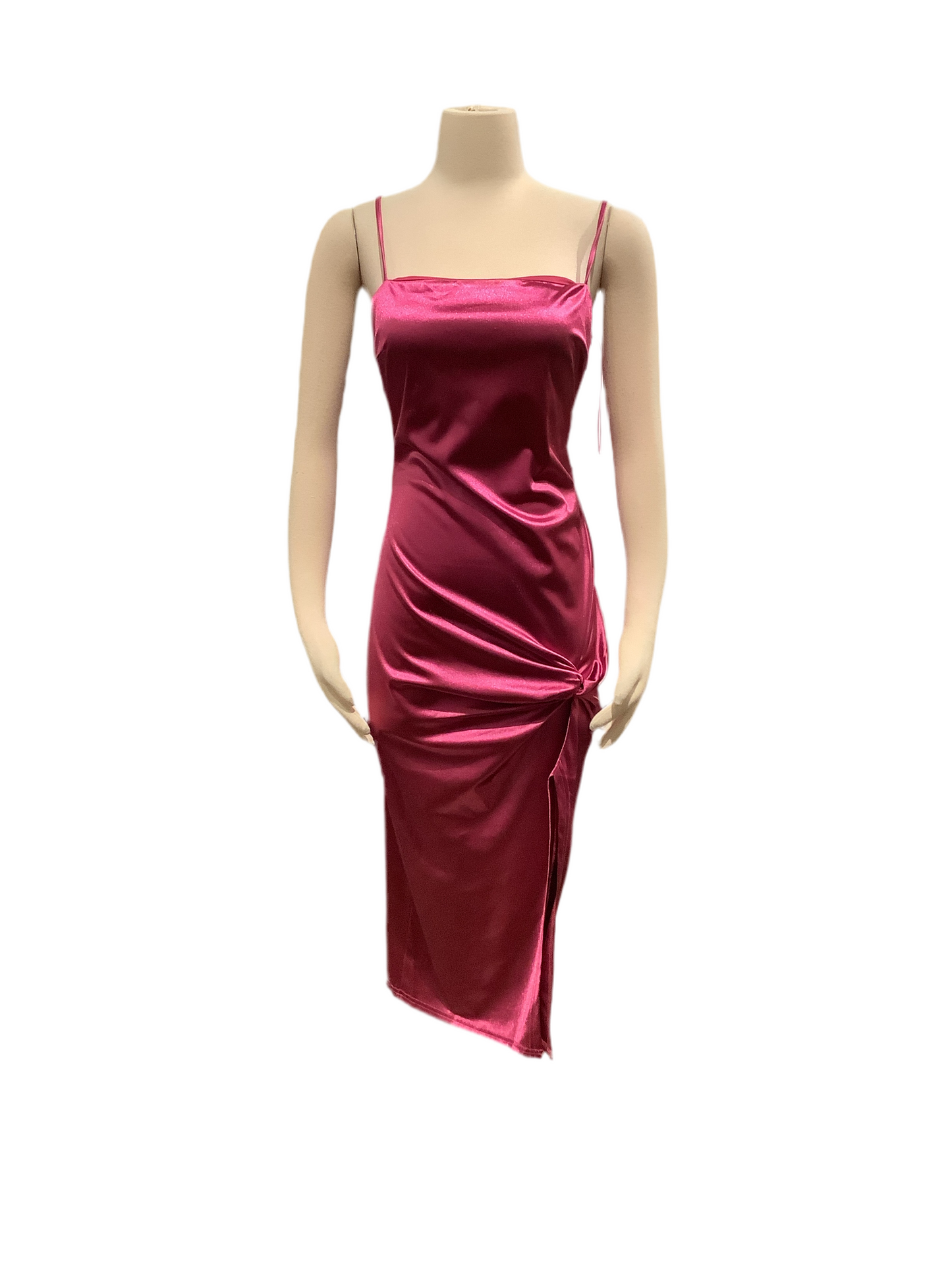 Satin Midi Dress LD45314