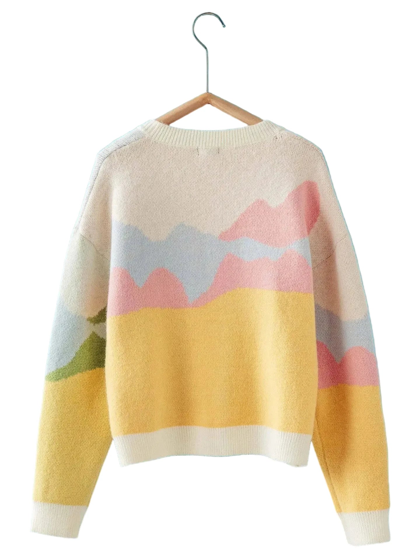 Urban Daizy Landscape Horse Cardigan