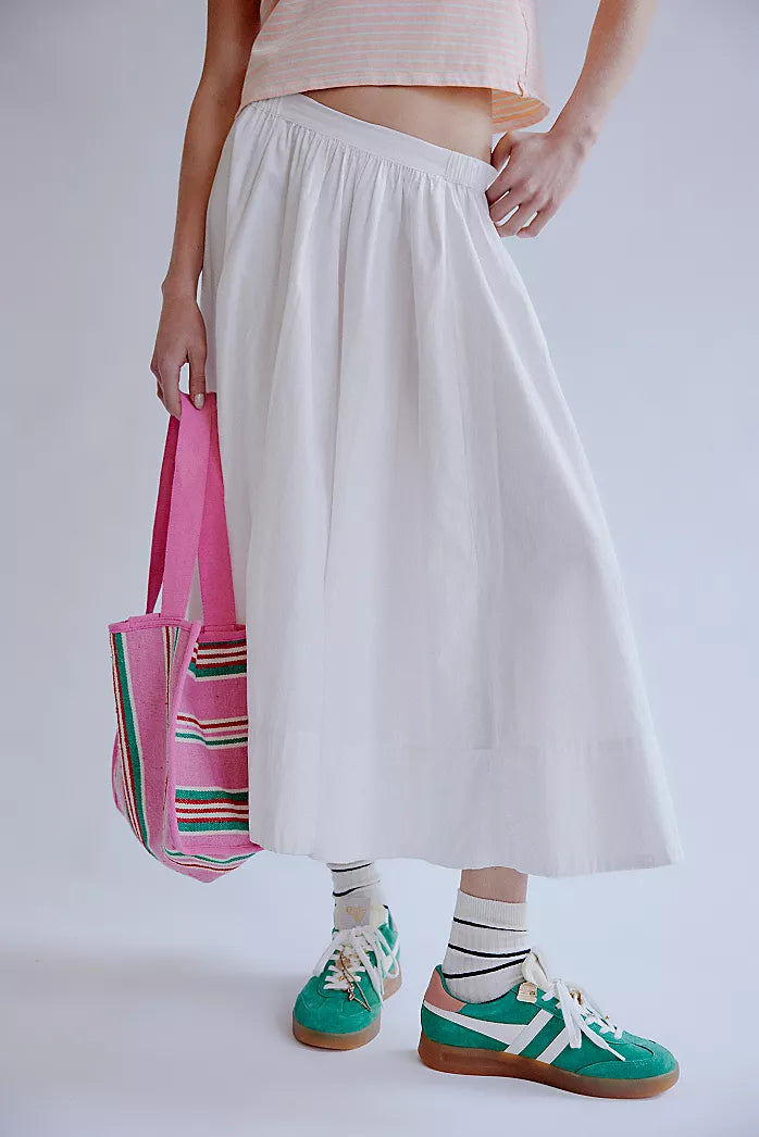 Free People Lowen Midi Skirt