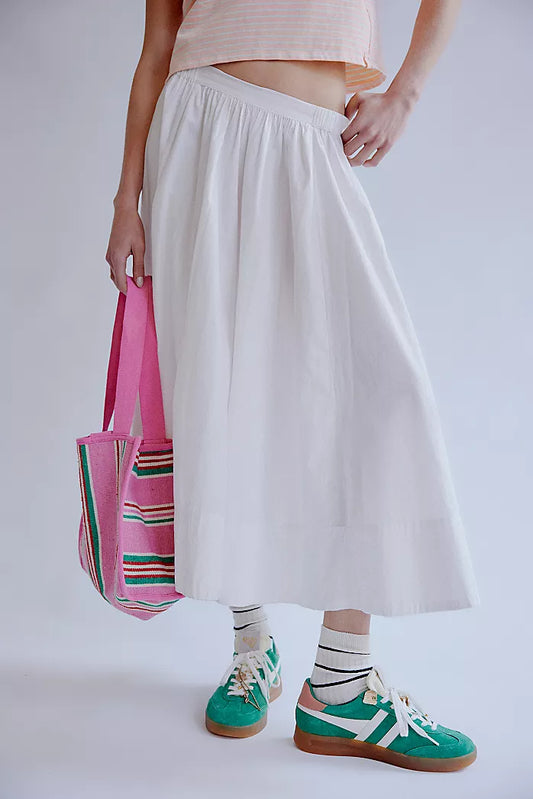 Free People Lowen Midi Skirt