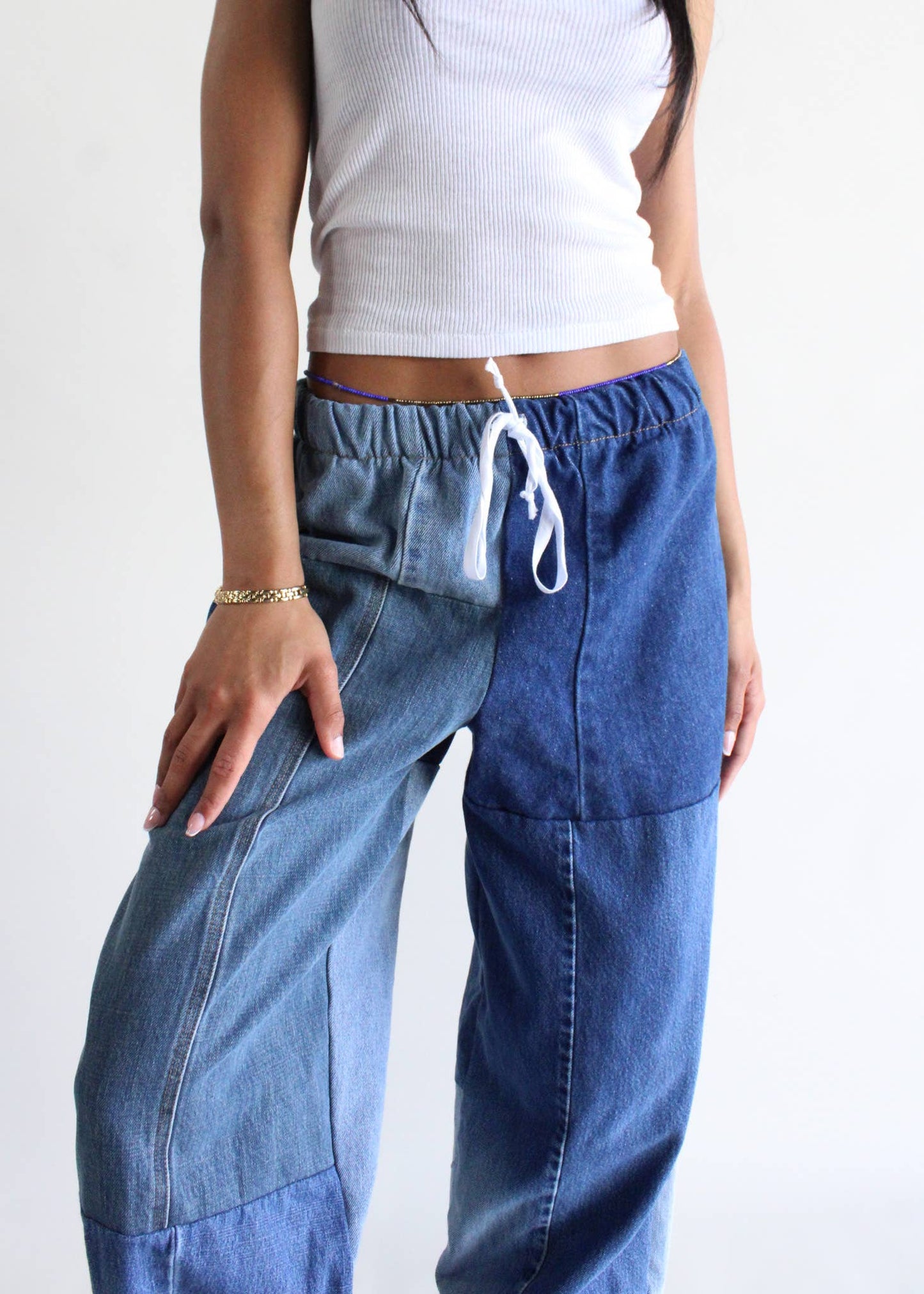 American Recycled Clothing Denim Eco Pants