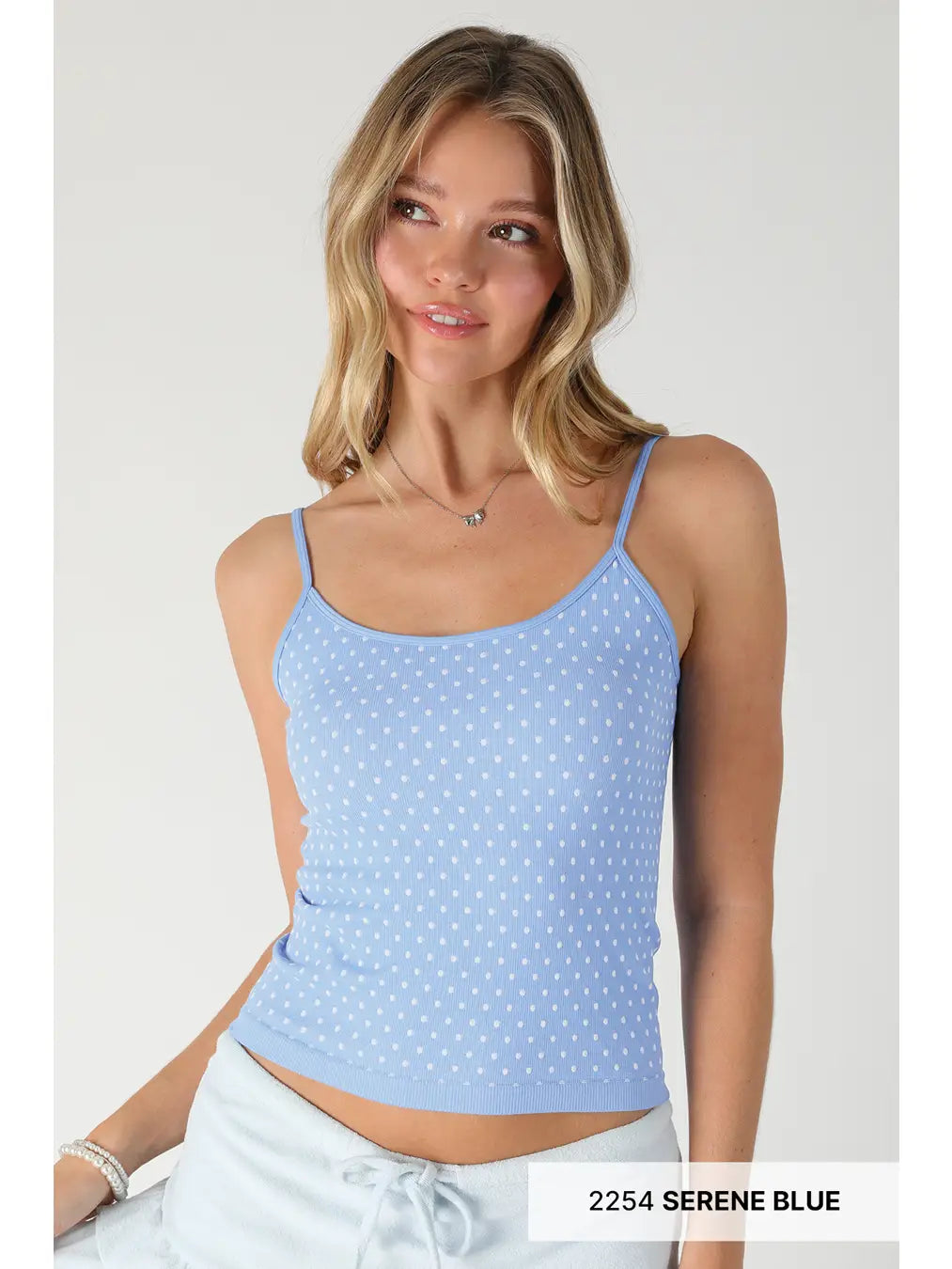 Nikibiki Polka Dot Strap Cami