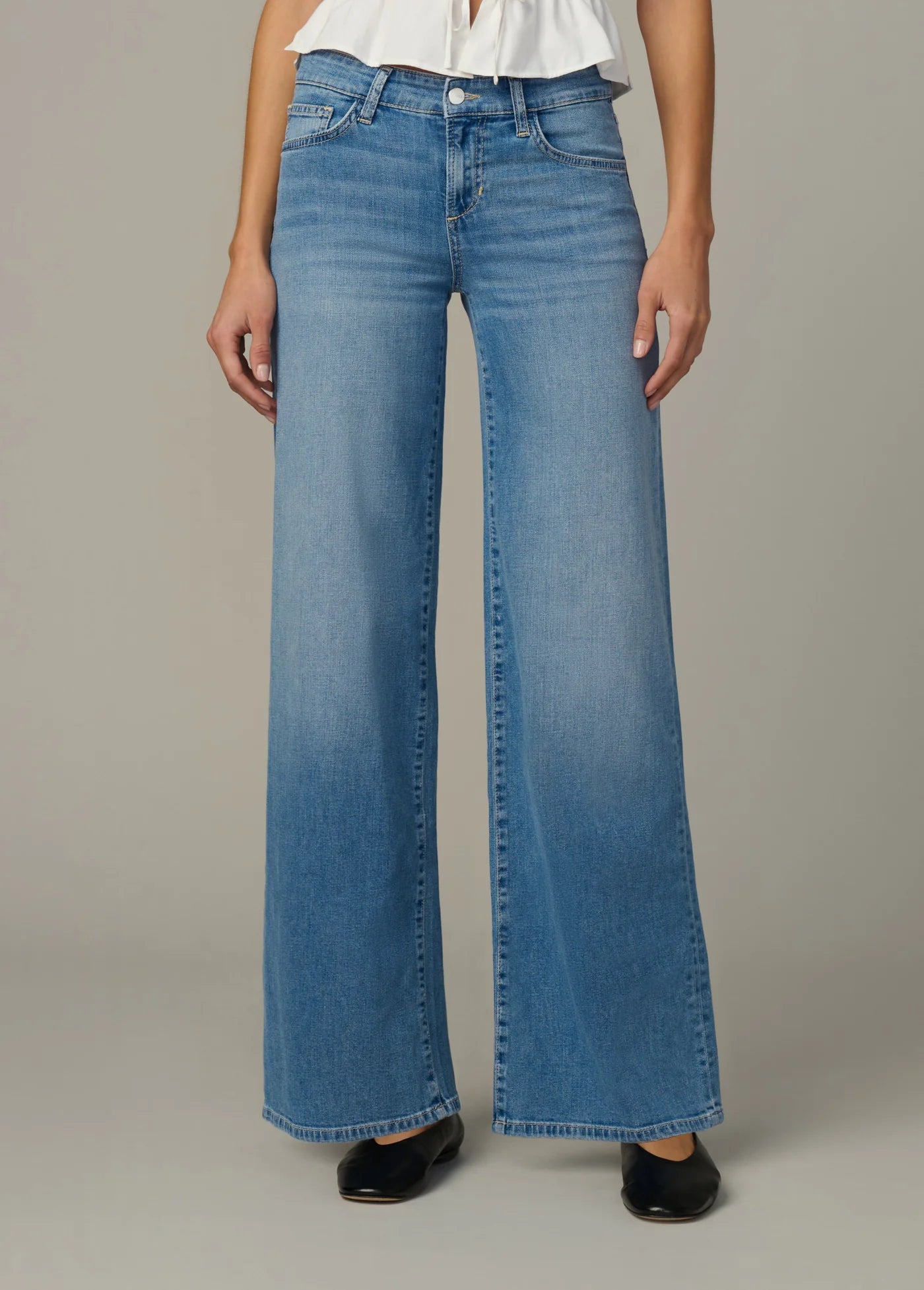Joes LOU LOU Low Rise Wide Leg Jean