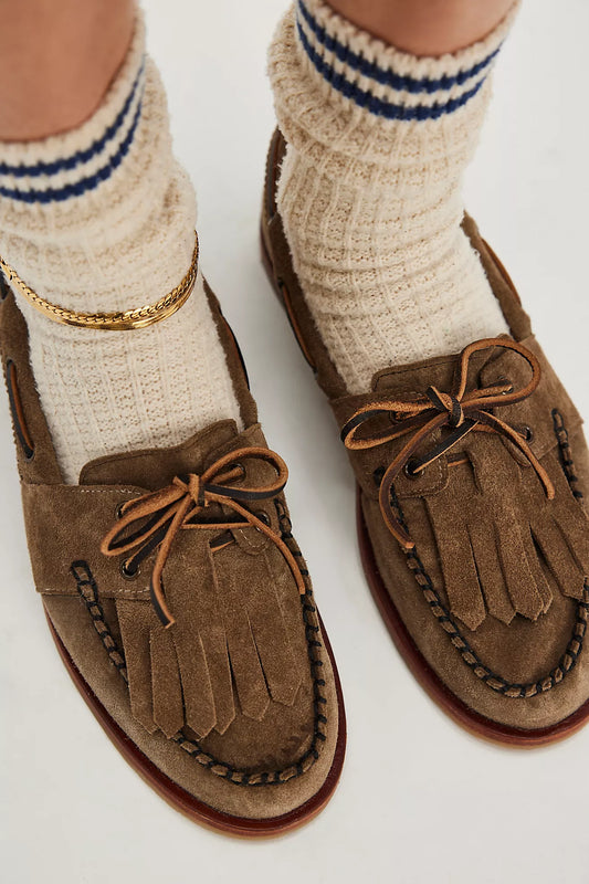 Free People WTF Benny Boat Shoe