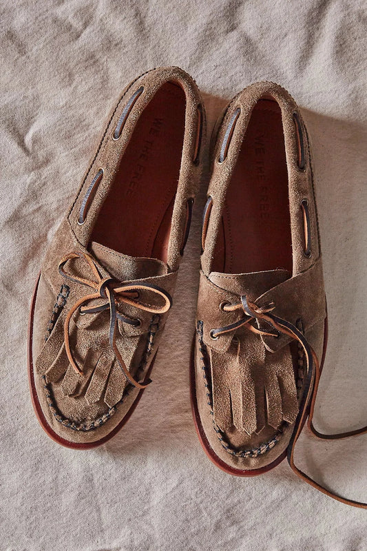 Free People WTF Benny Boat Shoe