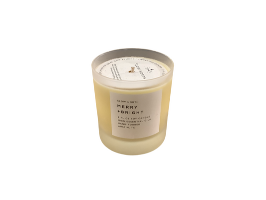 Slow North Frosted Candle CFG
