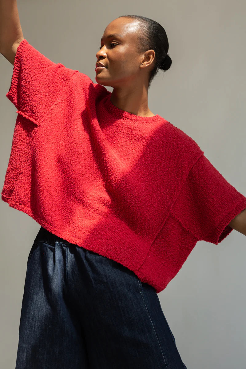 Beaumont Organics Alessia Cotton Linen Top