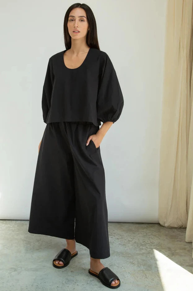 Beaumont Organics Renee Poplin Top