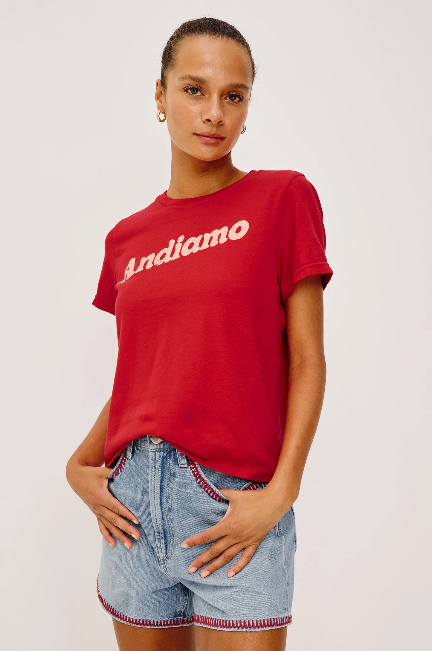 Rails X Giadzy The Classic Crew T-shirt