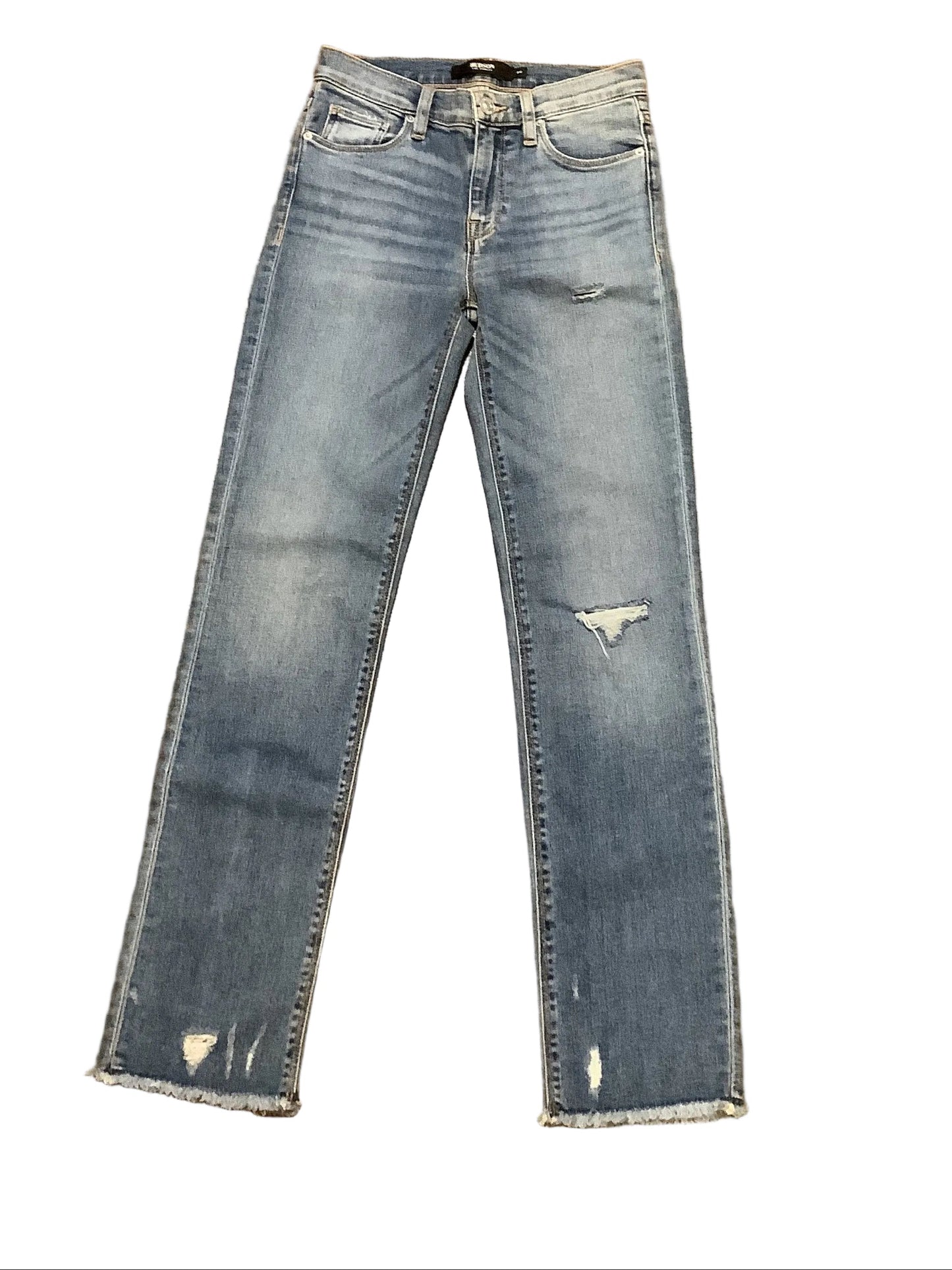 Hudson Nico midrise straight crop Jean