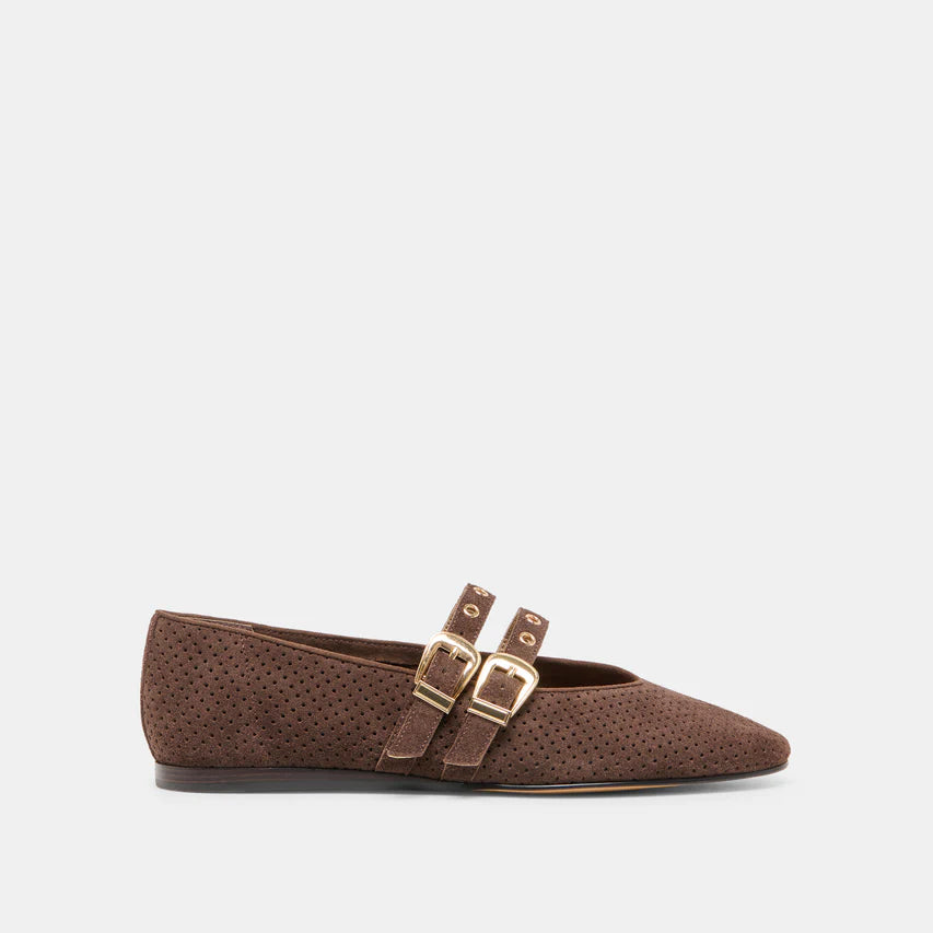 Dolce Vita Baylee Grommet Suede Ballet Flat