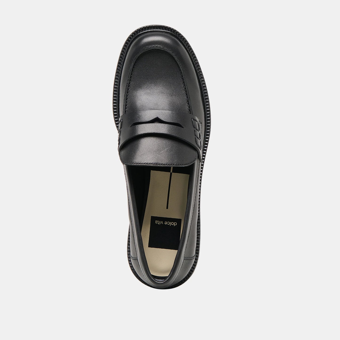 Dolce Vita Tiggy Black Leather Loafer