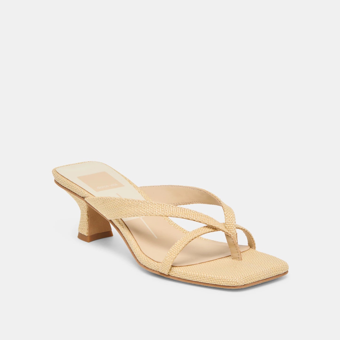 Dolce Vita Breve Raffia Heels