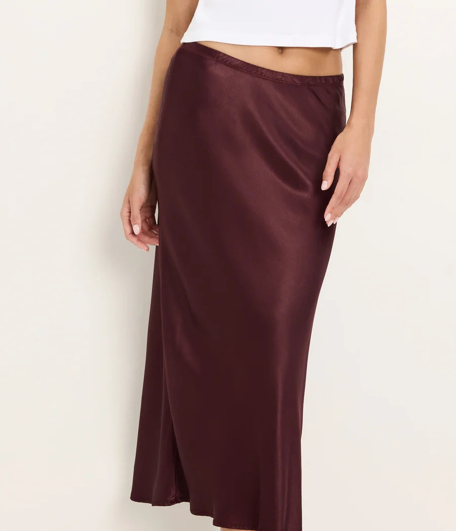 Michael Stars Leila Bias Midi Skirt