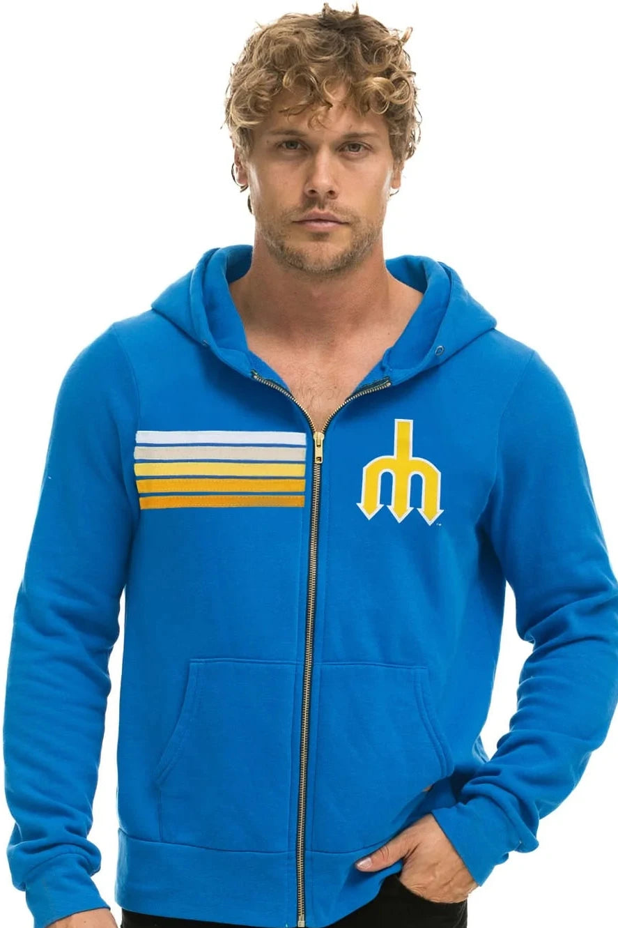 Aviator Nation Seattle Mariners Zip Hoodie