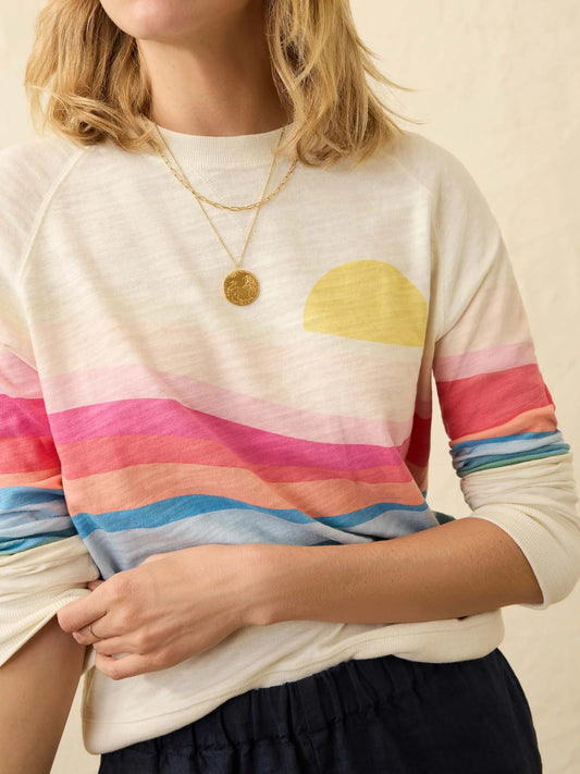 Faherty Sunwashed Slub Crewneck