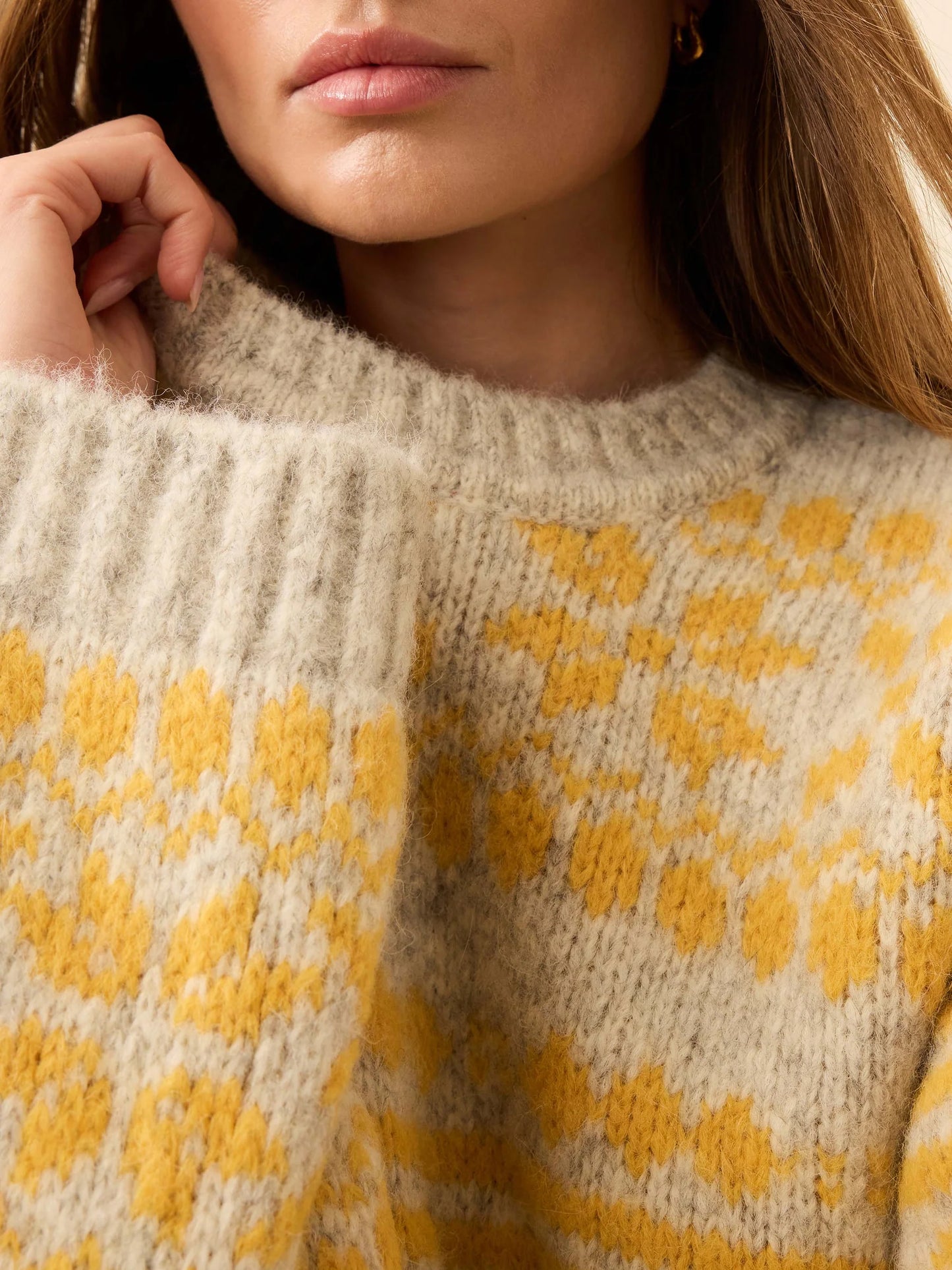 Faherty Powder Peak Boyfriend Sweater