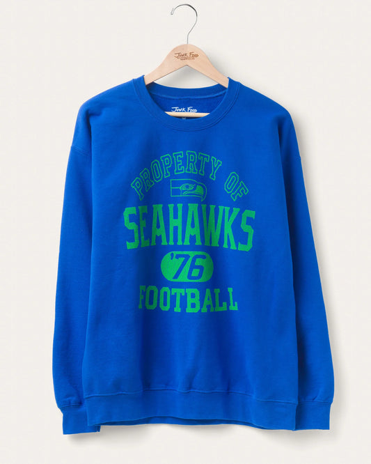 Junk Food Unisex Seahawks Flea Market Crew Fleece