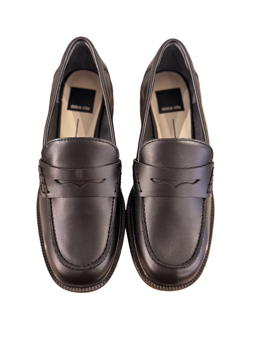 Dolce Vita Tiggy Black Leather Loafer