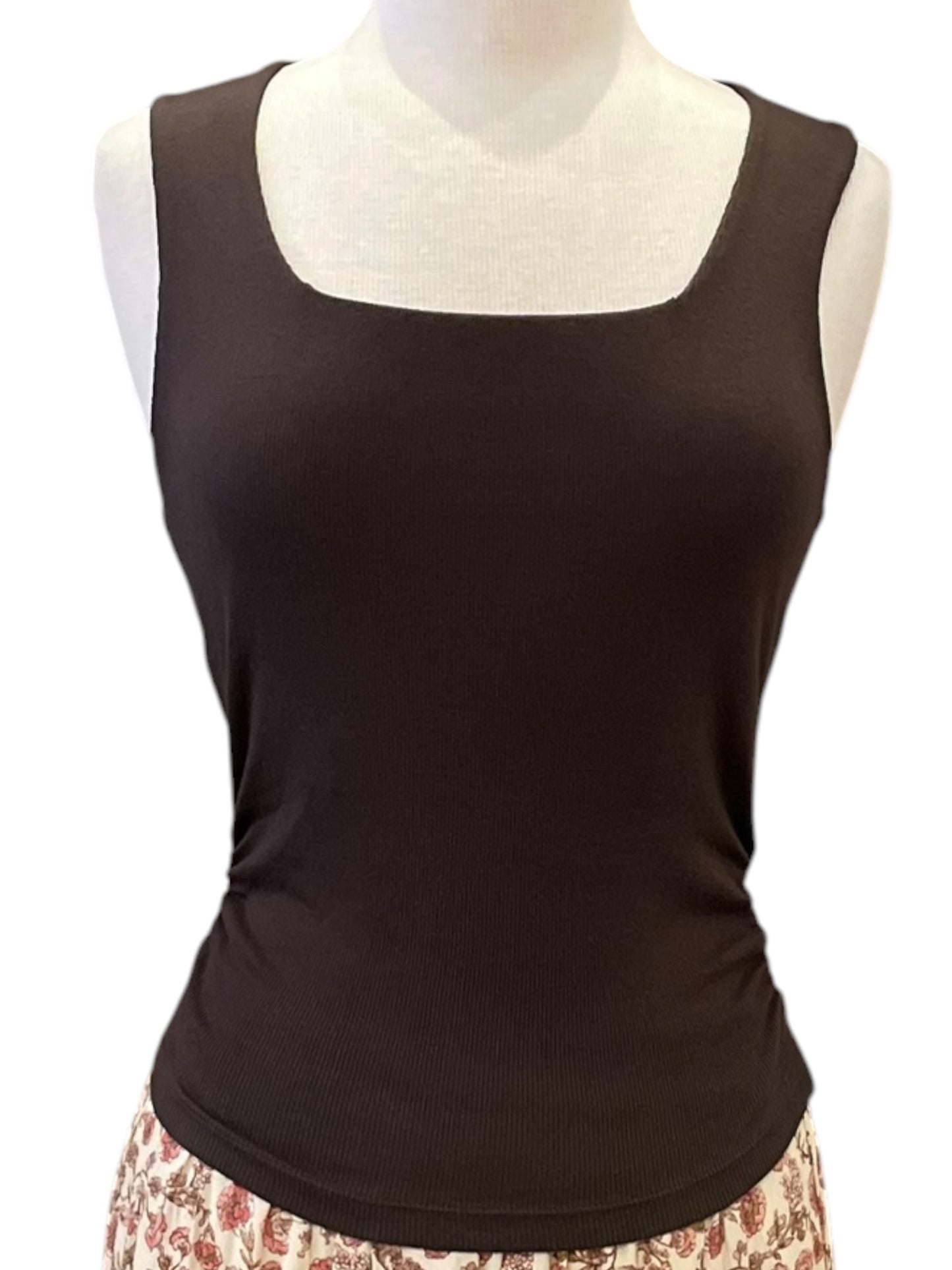 Michael Stars Maribel Square Neck Tank