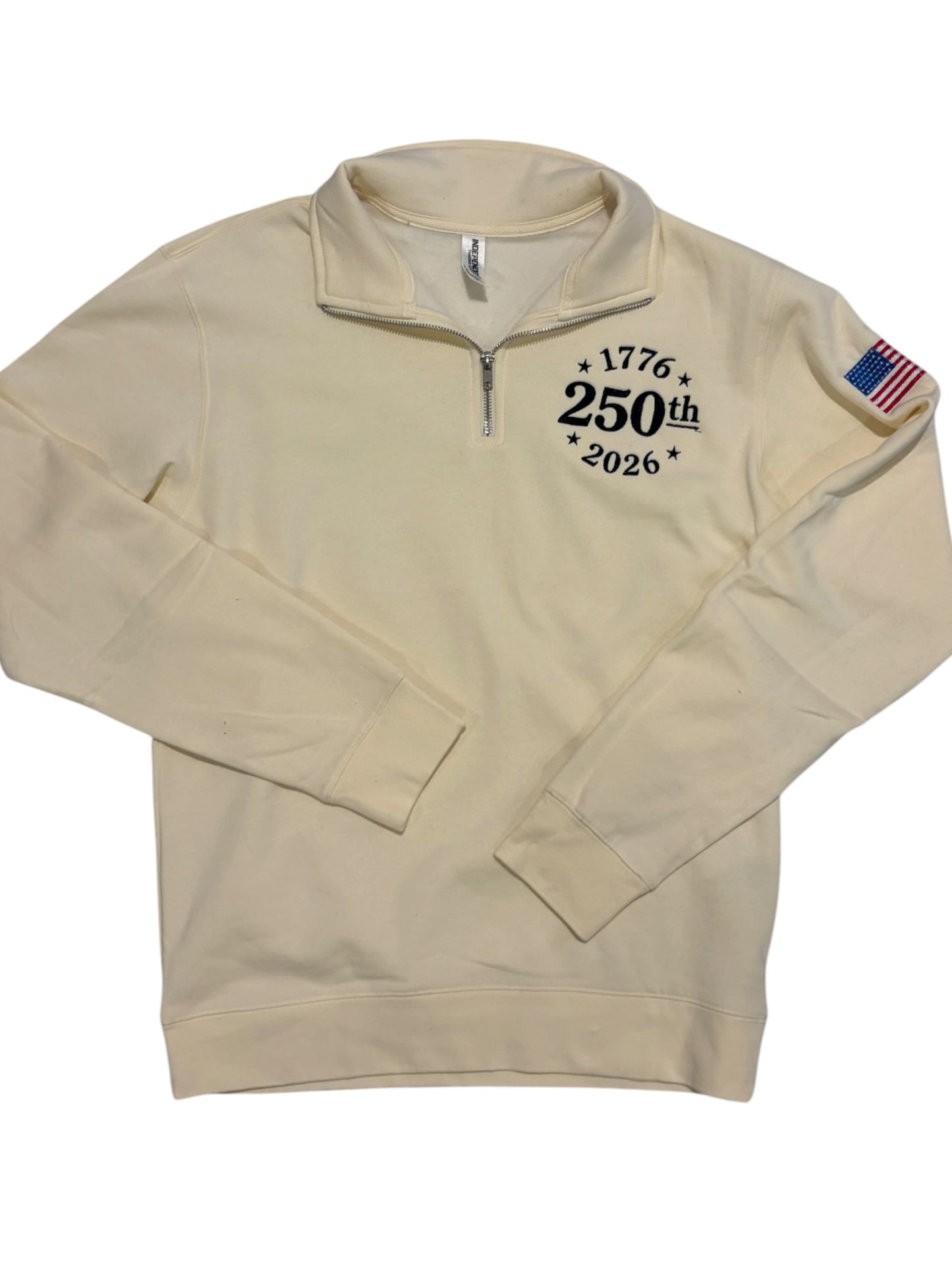 USA Quarter Zip 250th Anniversary Sweatshirt