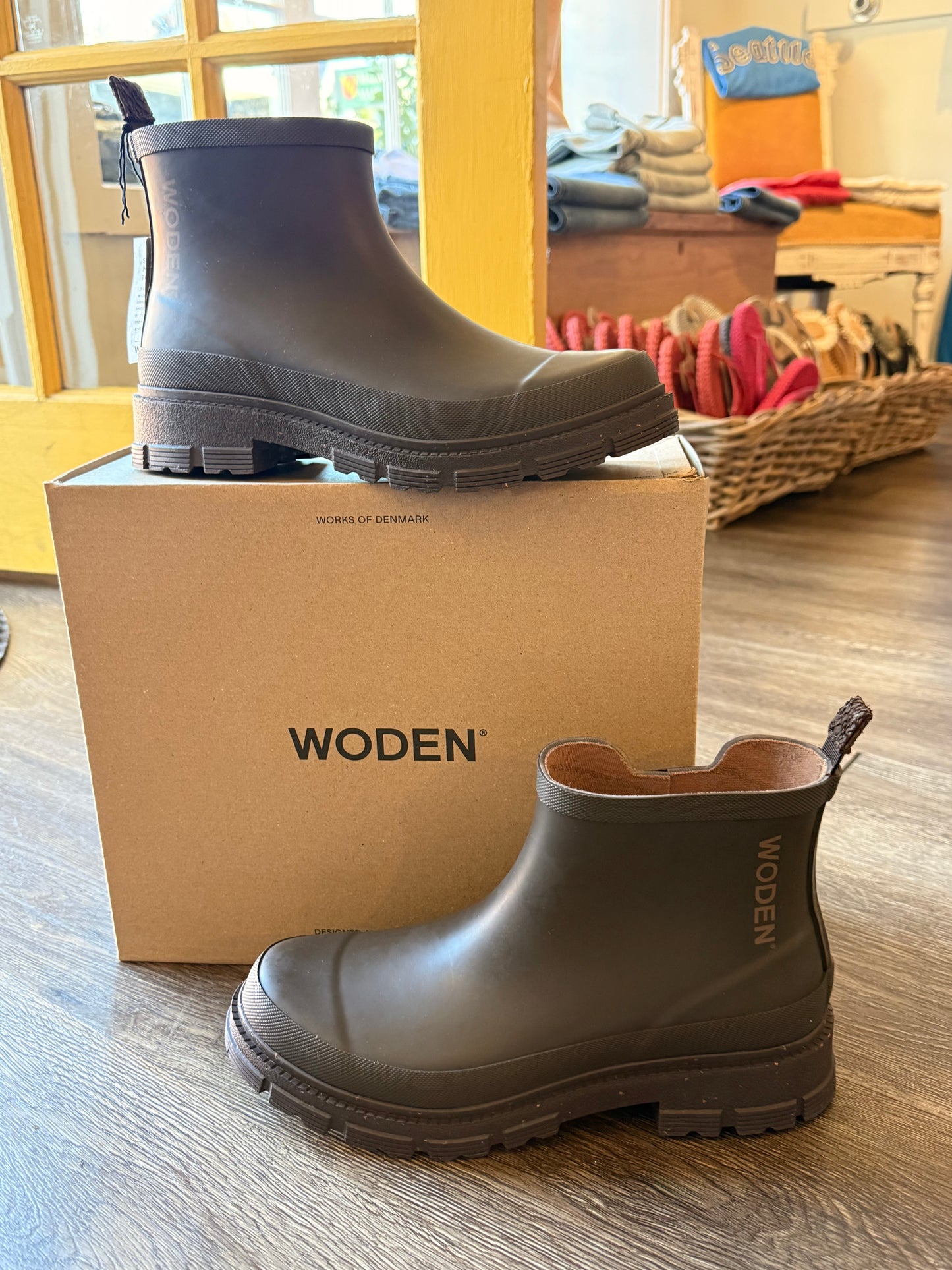 Woden Alison Waterproof Rubber Boots