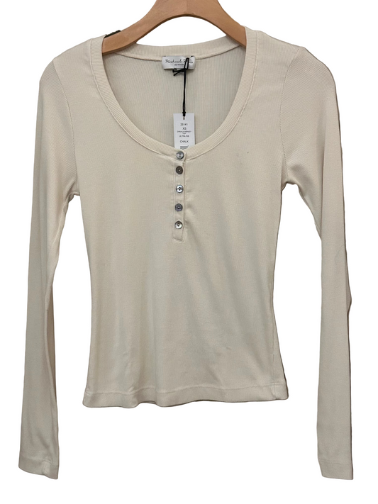 Michael Stars Zaria L/S Henley Top