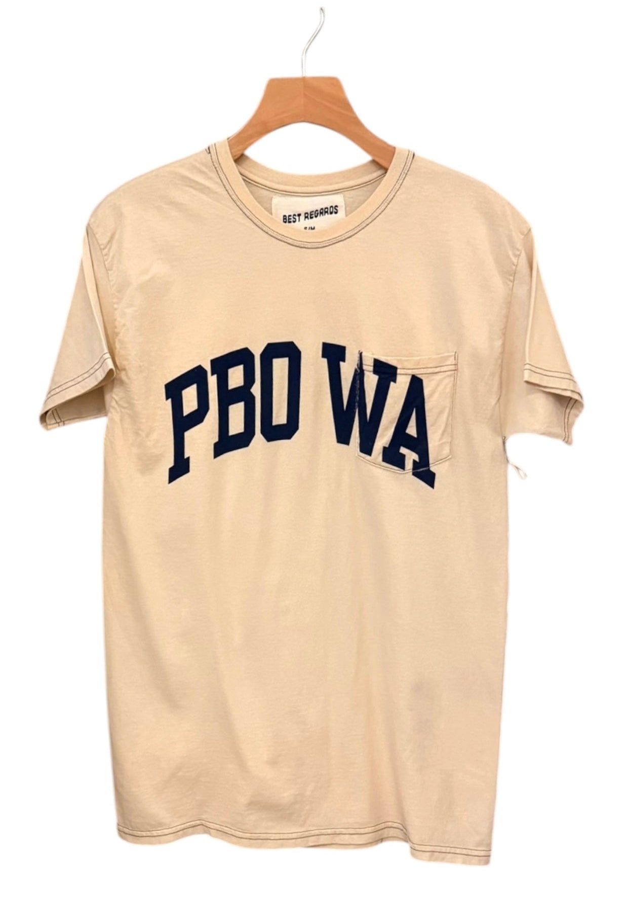 Best Regards Vintage Pocket Tee