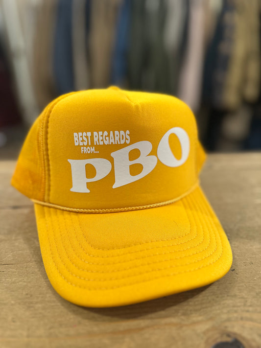 Best Regards from PBO Trucker Hat