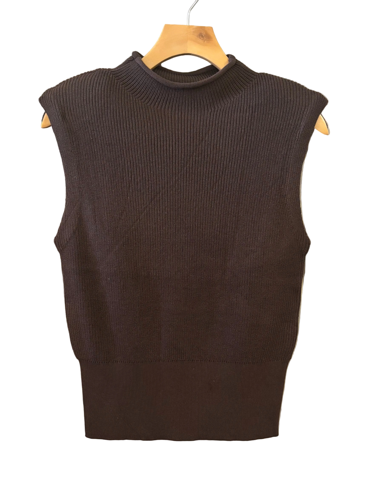 Ellison Mock Neck Power Sweater Vest
