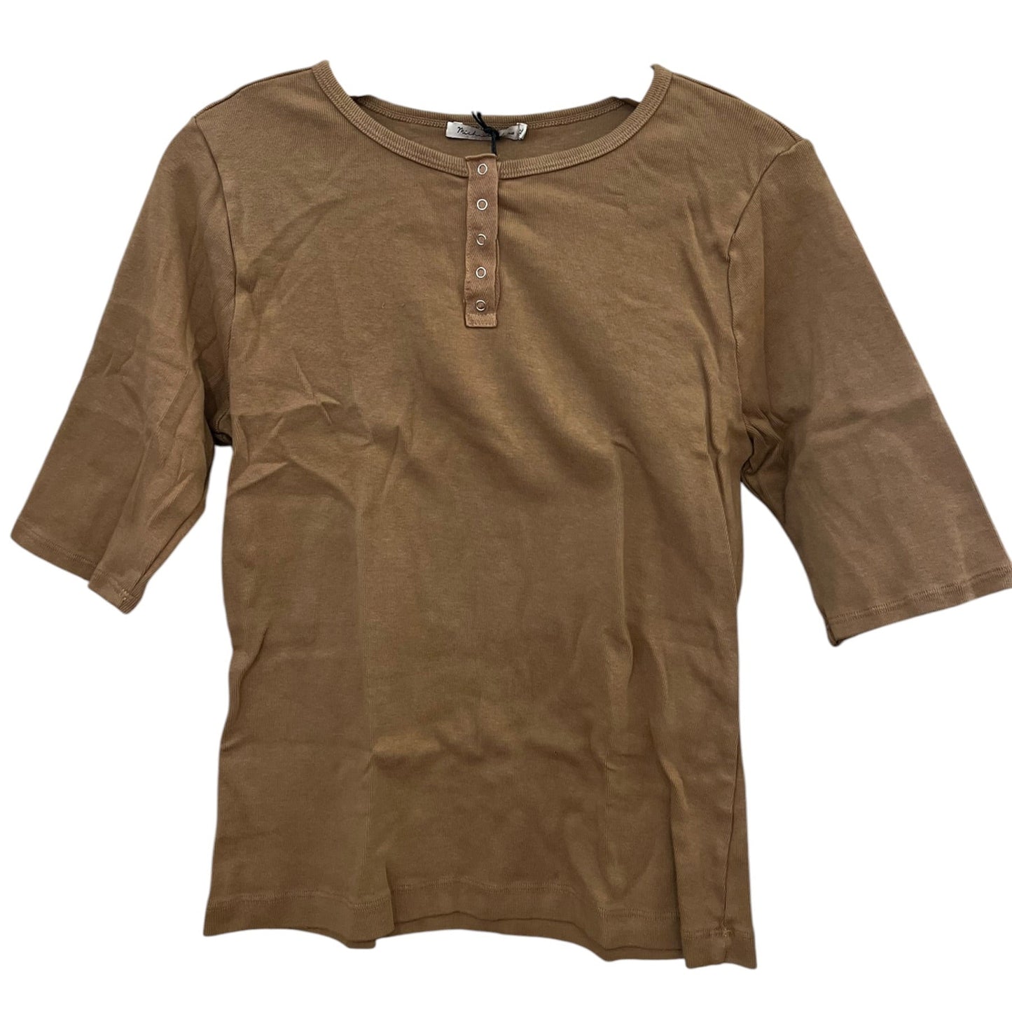 Michael Stars Andi Henley Elbow Sleeve Top