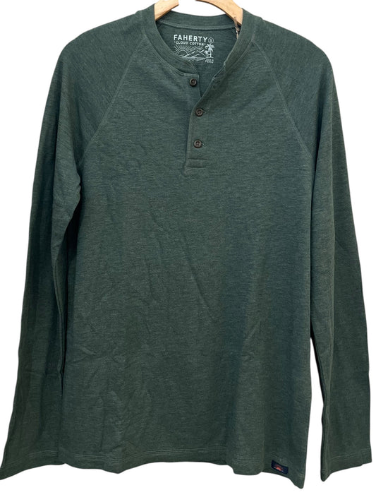 Faherty Long Sleeve Cloud Henley
