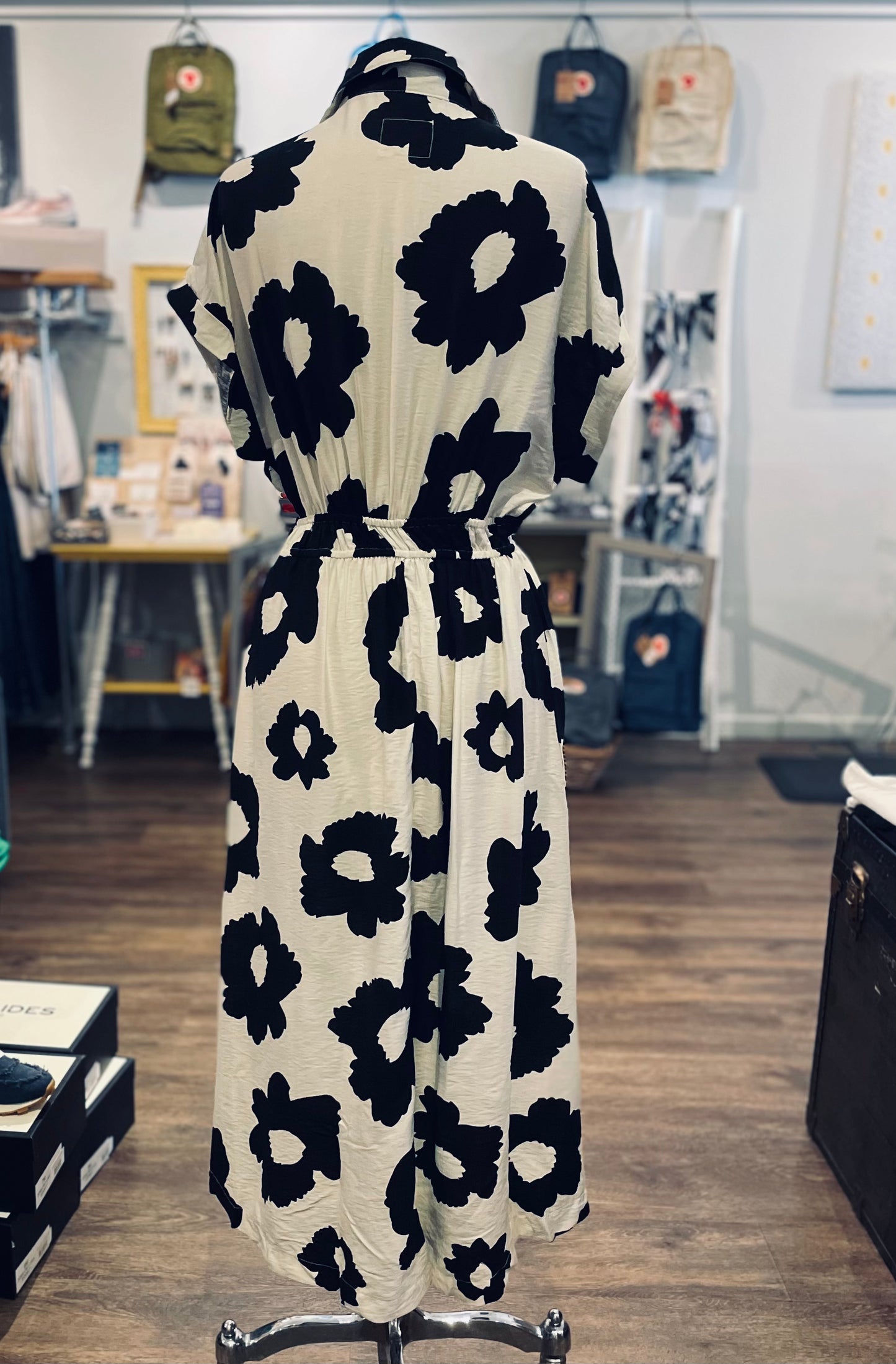 Umgee Floral Print Dress